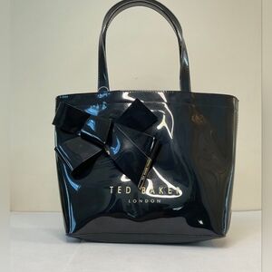 No Longer Available Ted Baker Black Bow Tote Bag